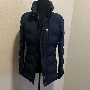 MICHAEL Michael Kors Navy Puffer Coat